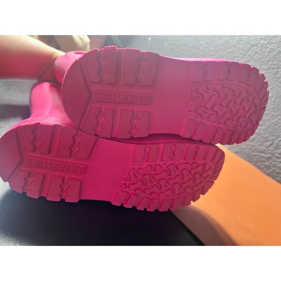 Birkenstock Derry EVA Girls Pink Rain Waterproof Boots – Size 2-2.5 - Picture 7 of 11